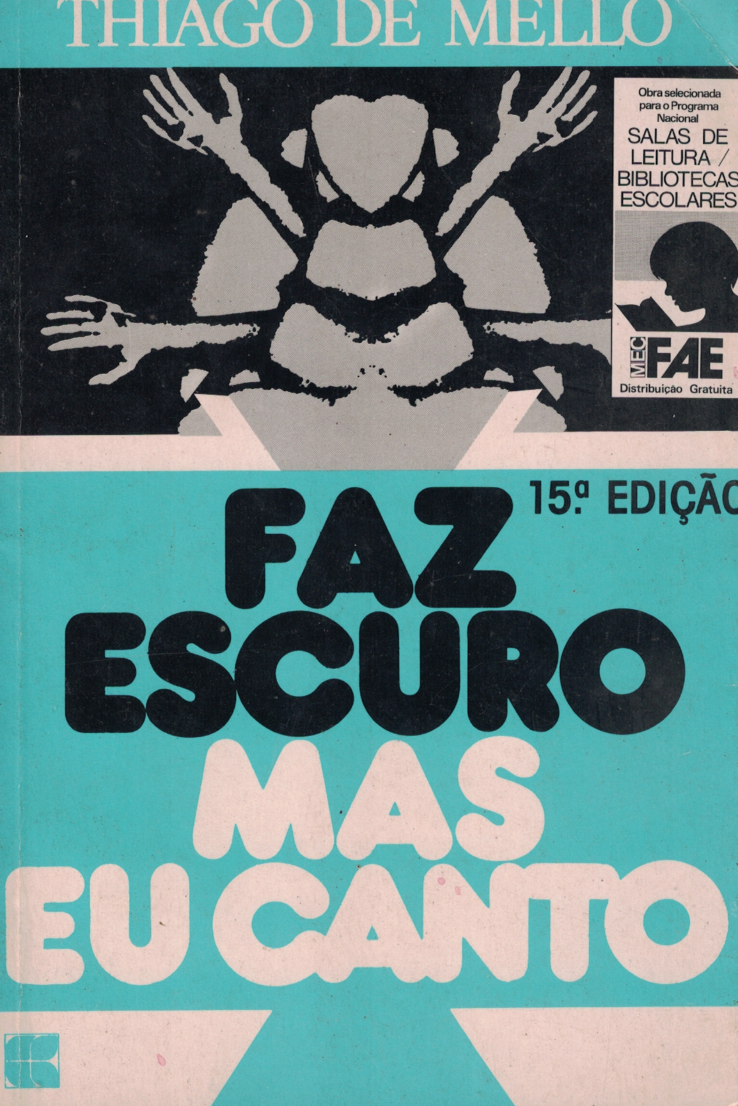 Capa de FAZ ESCURO MAS EU CANTO