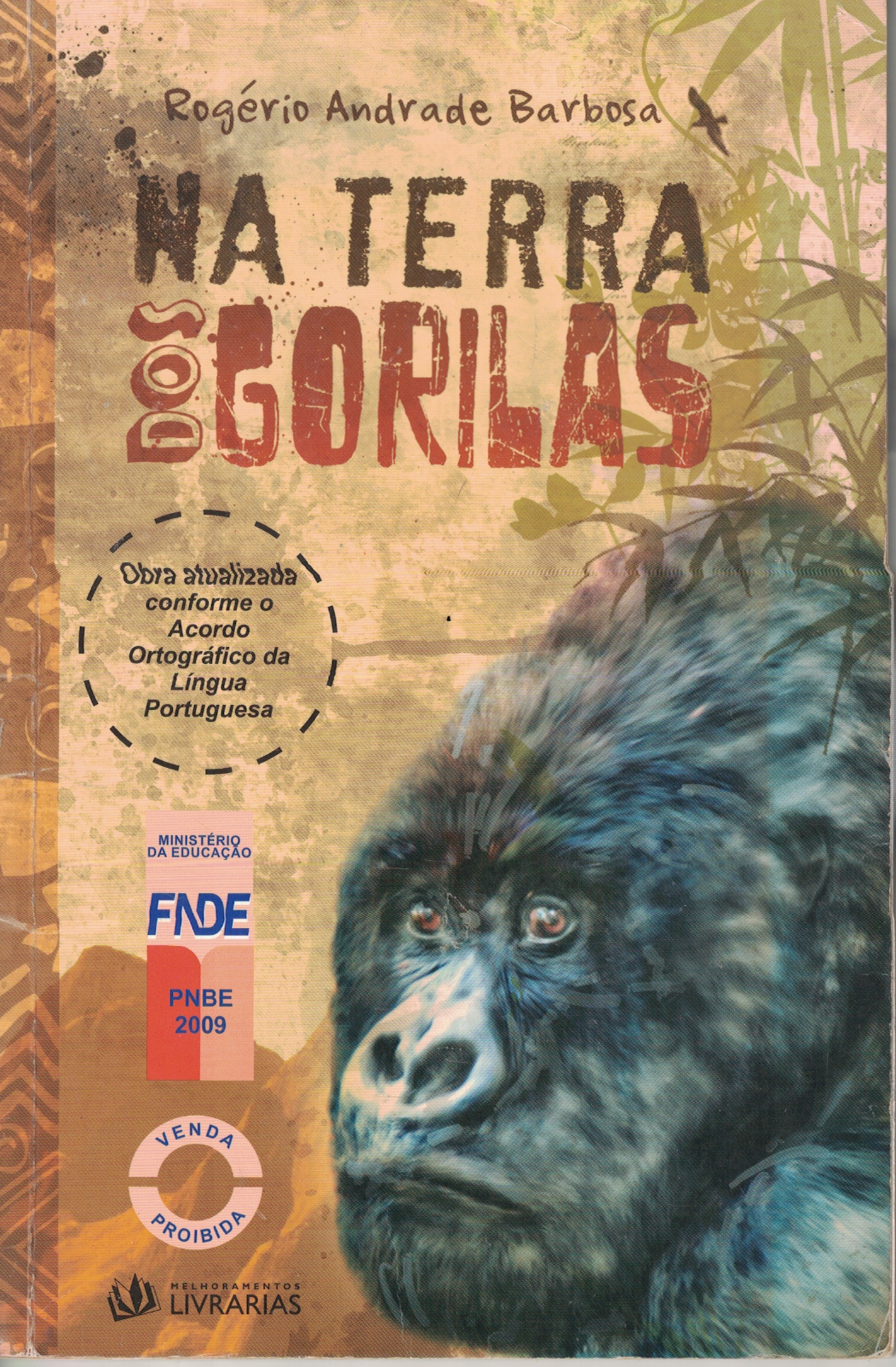 Capa de NA TERRA DOS GORILAS