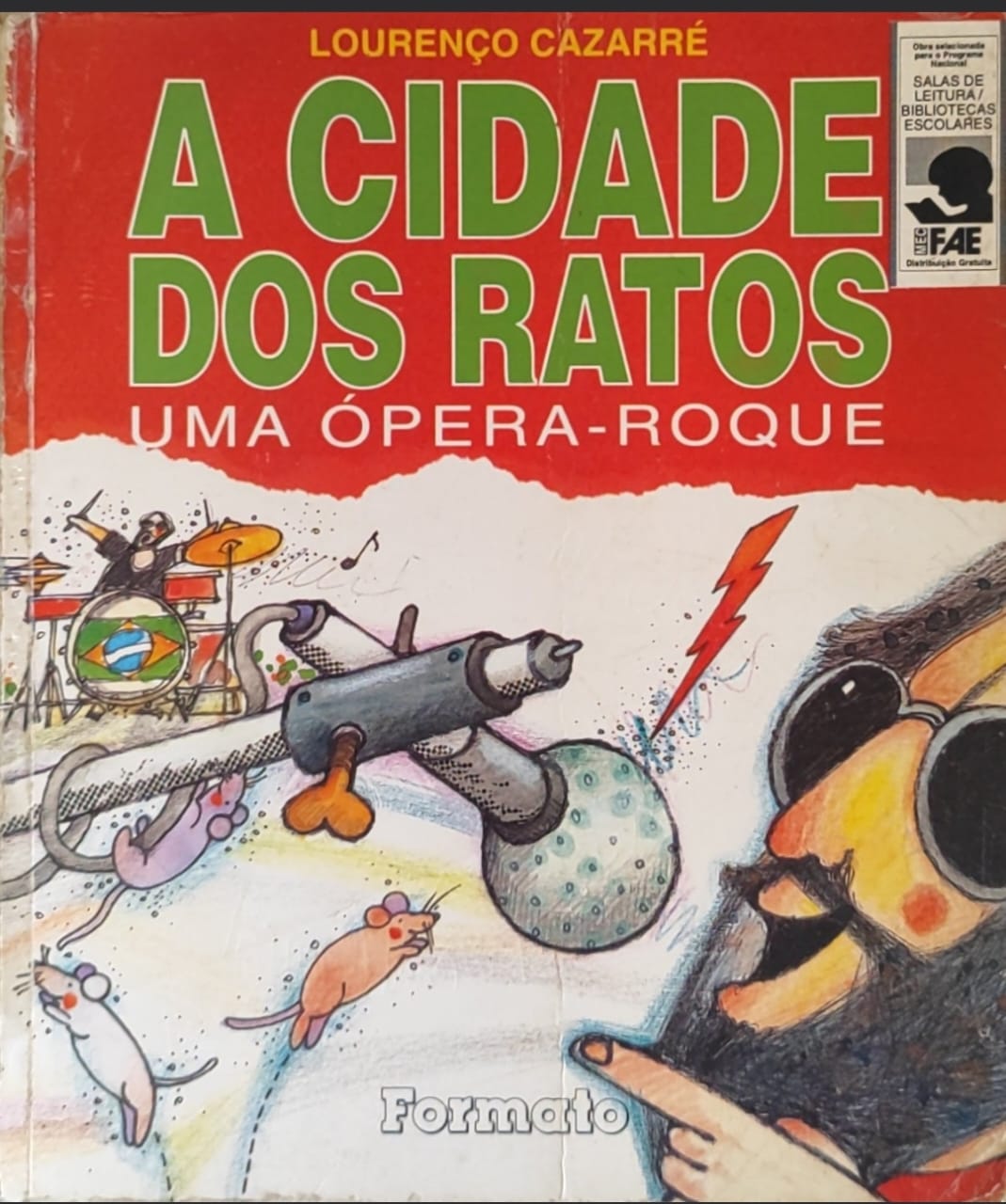 Capa de A cidade dos ratos