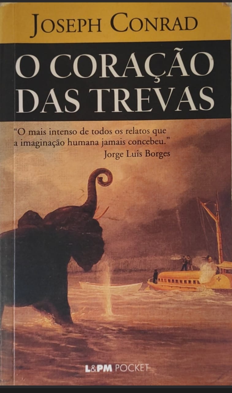 Capa de O coração das trevas