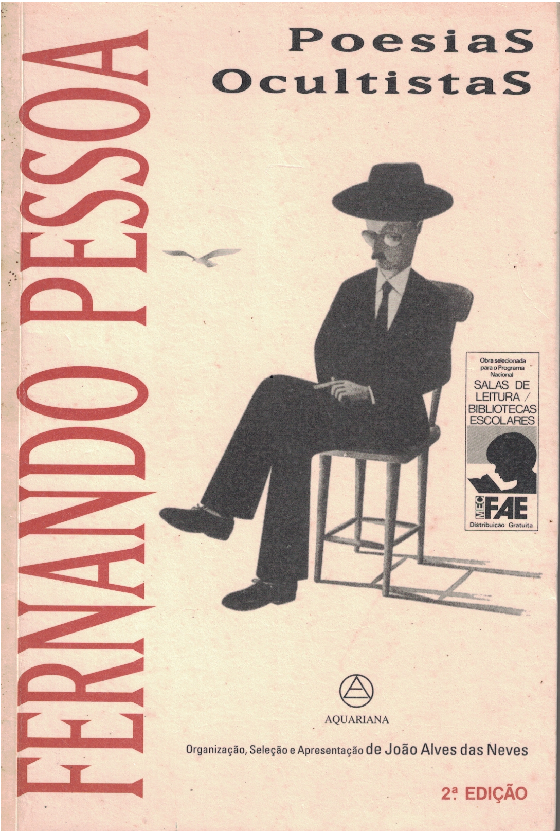 Capa de Poesias ocultistas
