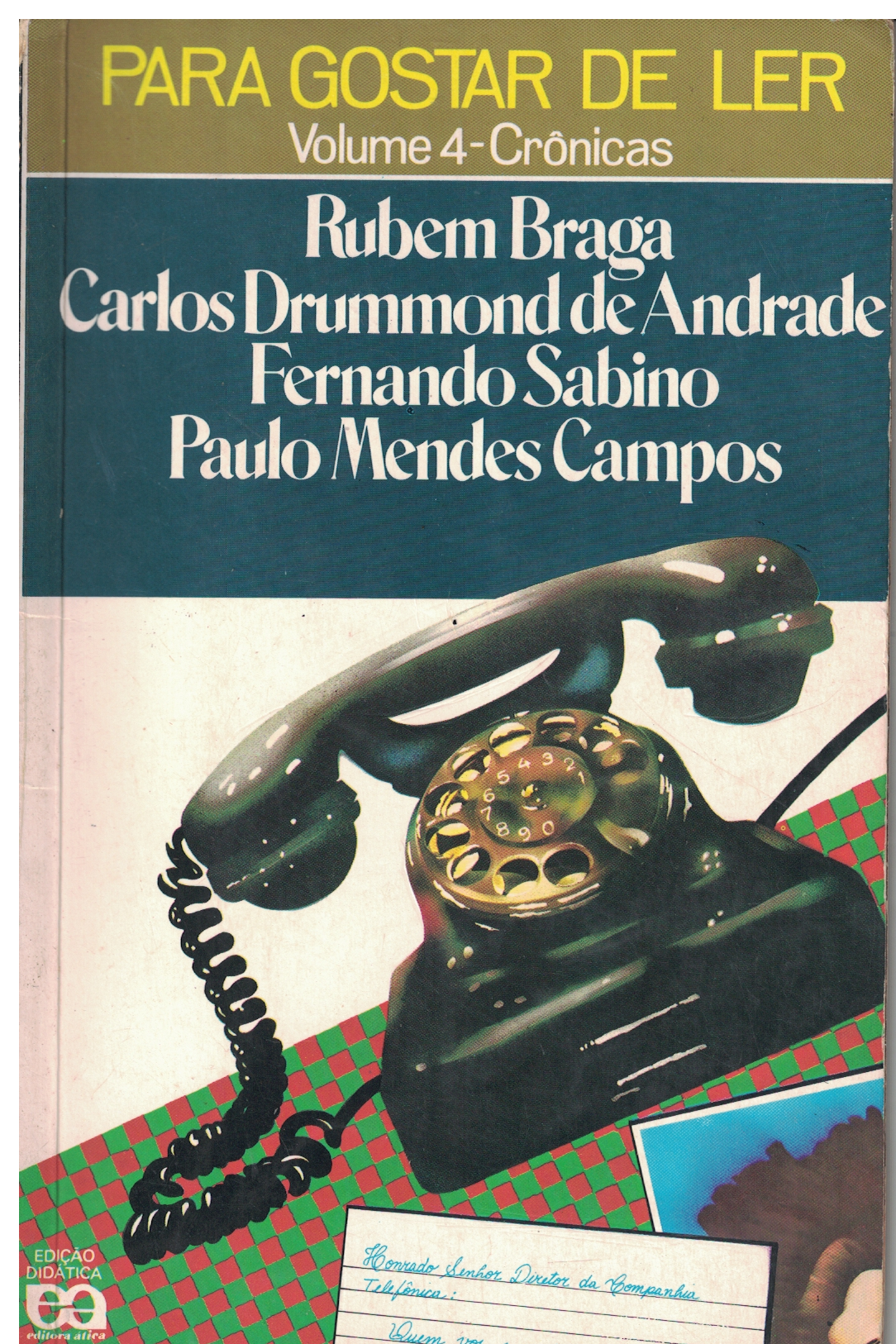 Capa de PARA GOSTAR DE LER - Volume 4