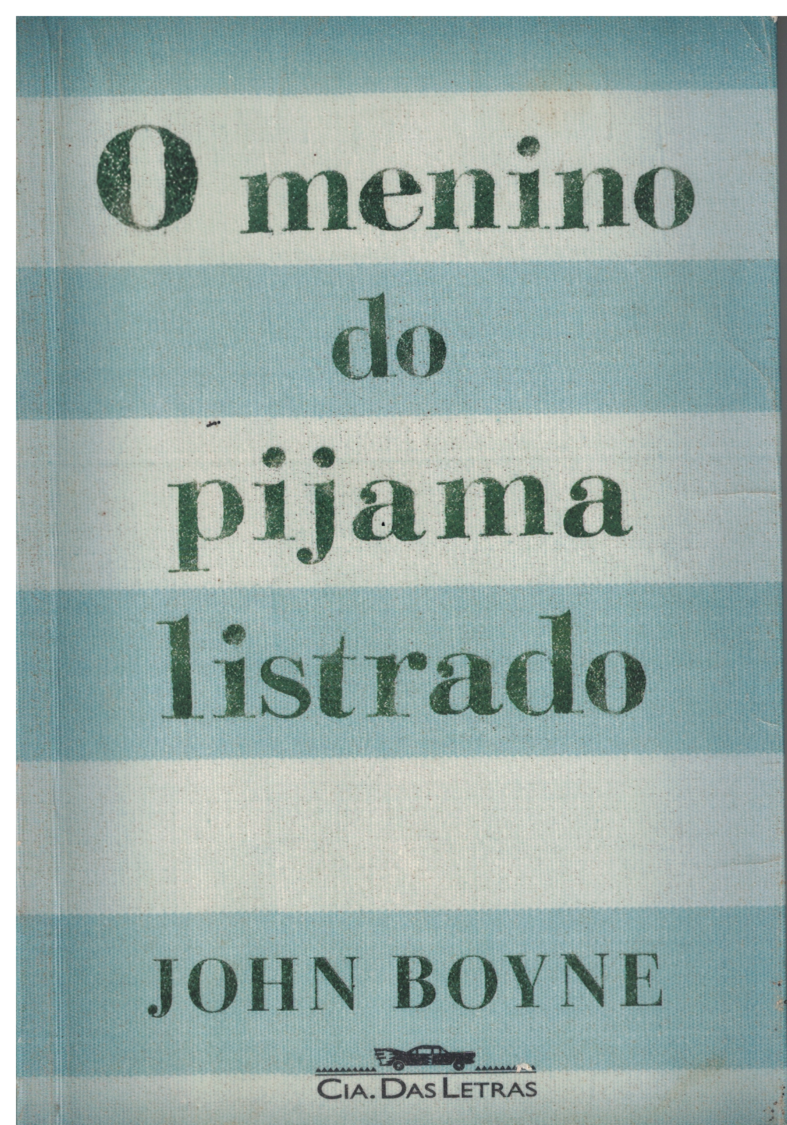 Capa de O menino do pijama listrado