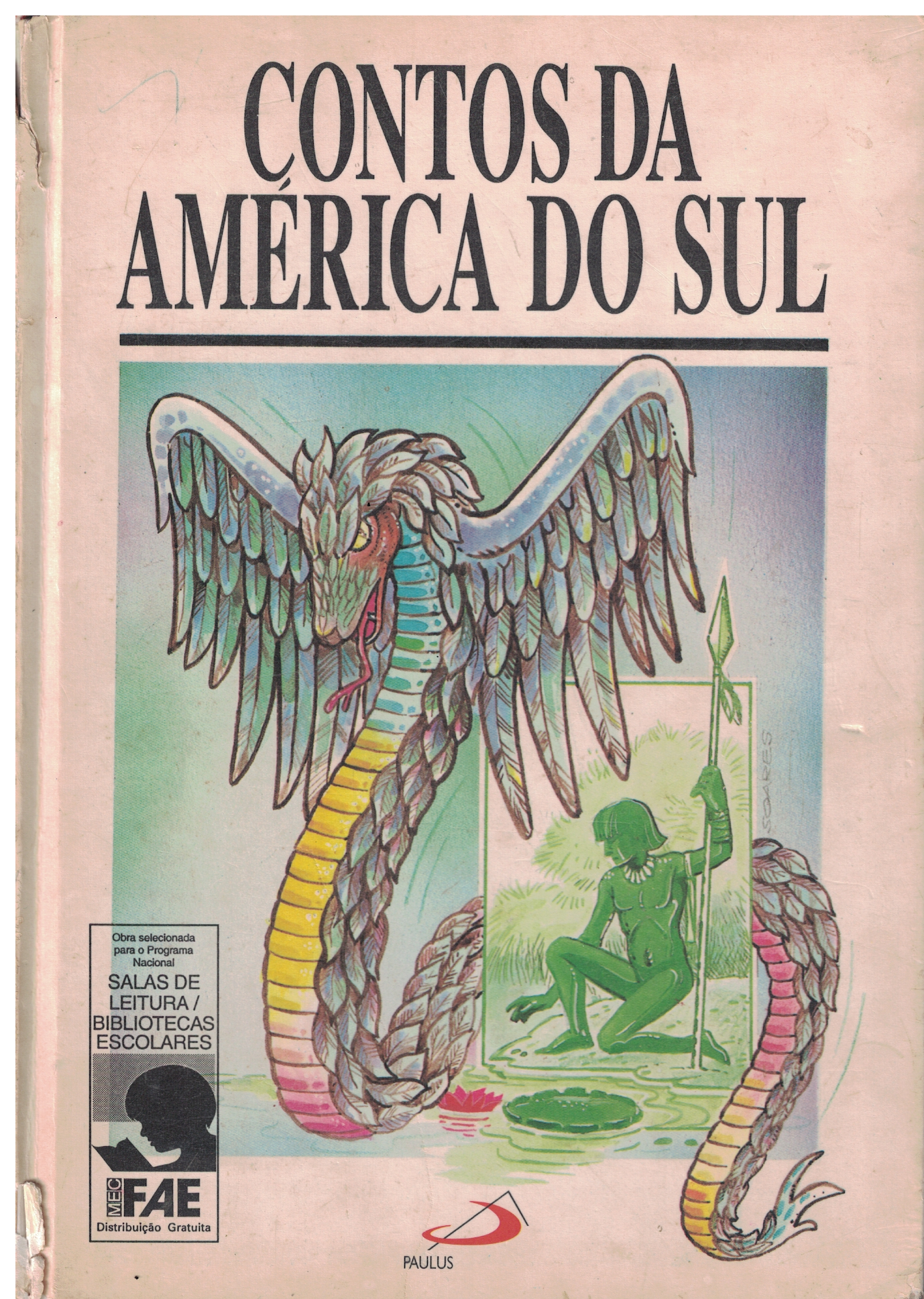 Capa de Contos da America do sul