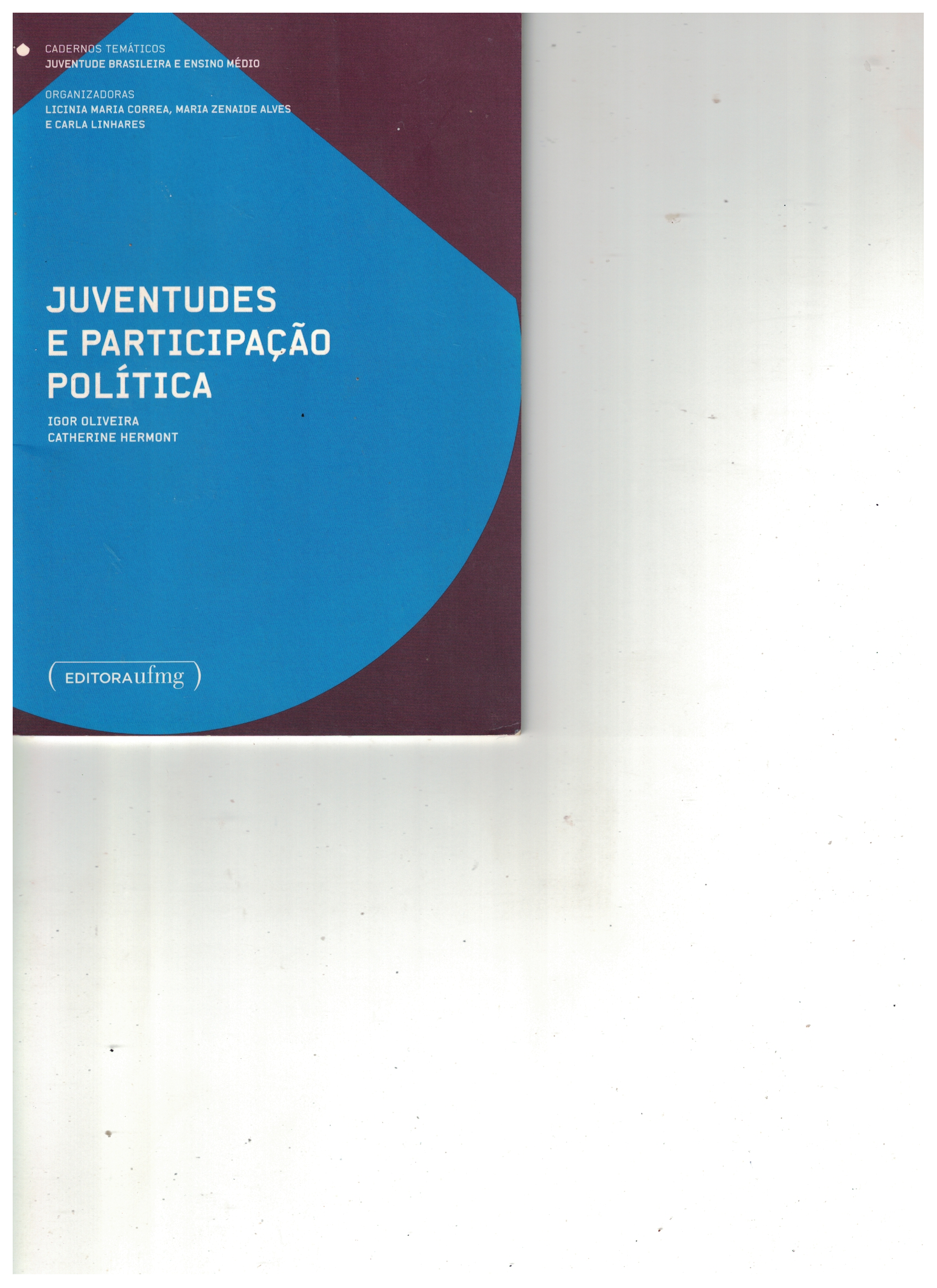 Capa de JUVENTUDES E PARTICIPAÇÃO POLÍTICA