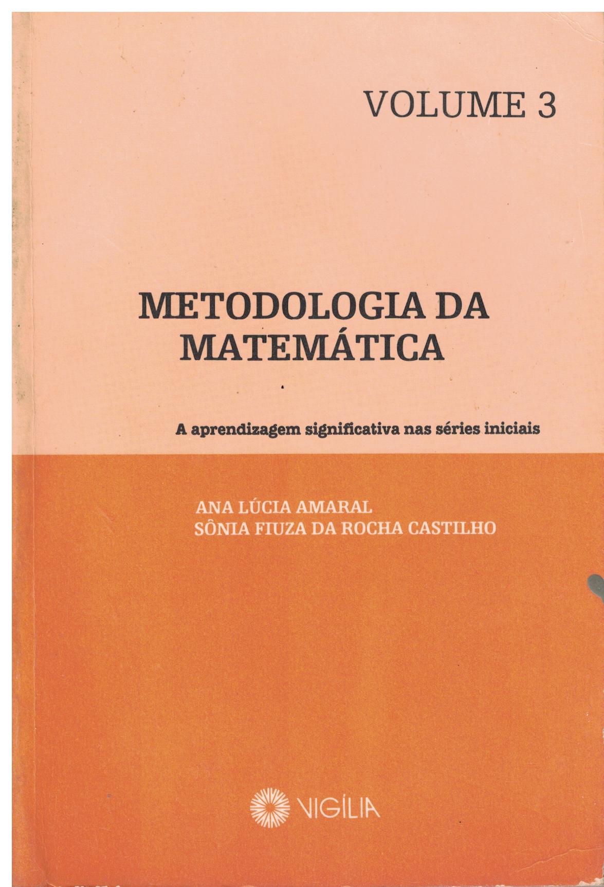 Capa de METODOLOGIA DA MATEMATICA