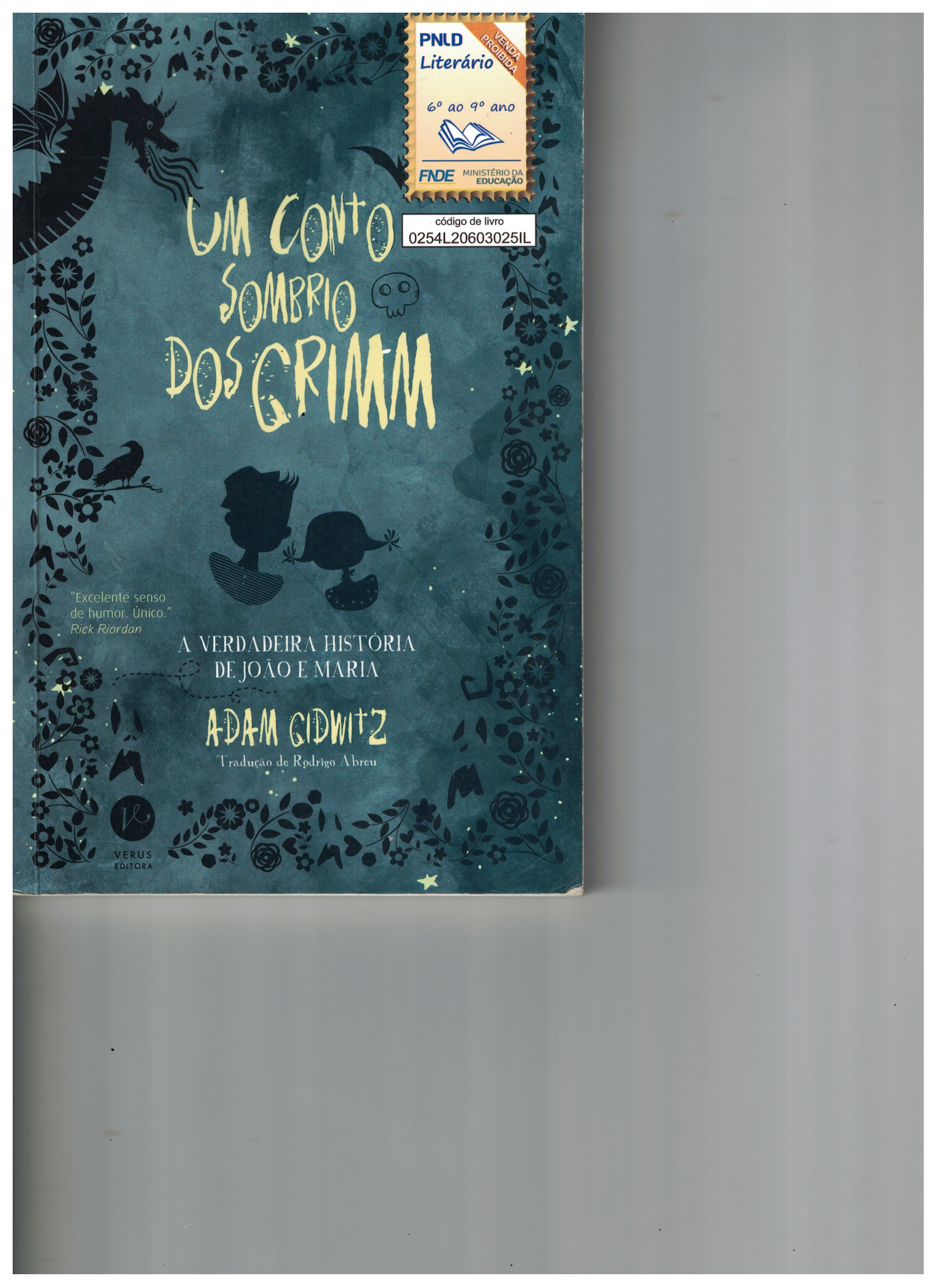 Capa de UM CONTO SOMBRIO DOS GRIMM