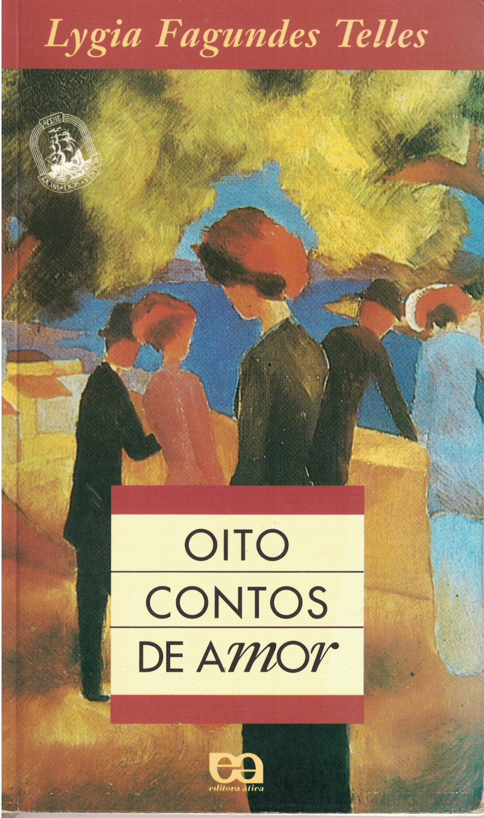 Capa de Oito contos de amor