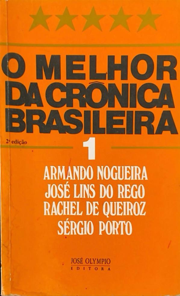 Capa de O melhor da crônica brasileira 