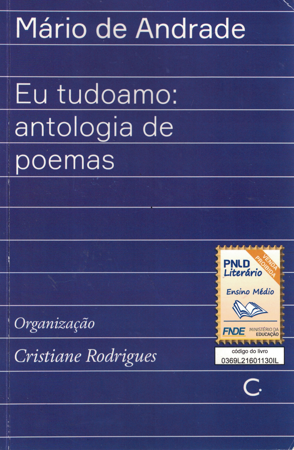 Capa de Eu tudo amo: antologia de poemas