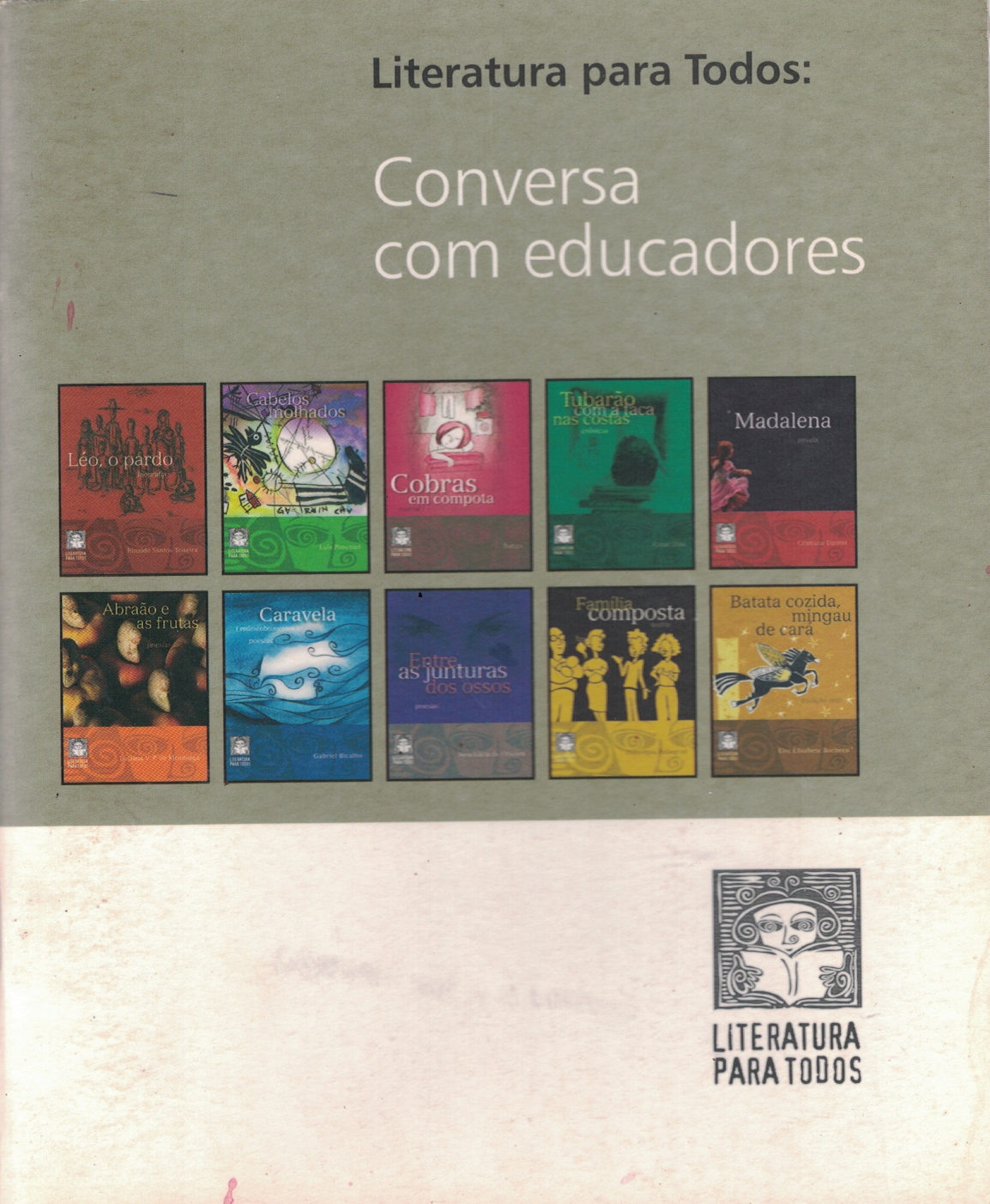 Capa de Conversa com educadores