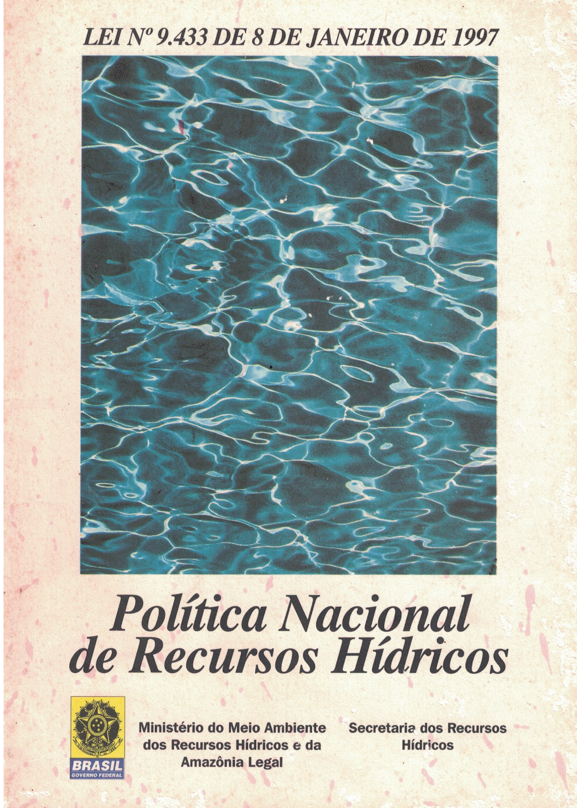 Capa de Política nacional de recursos hídricos