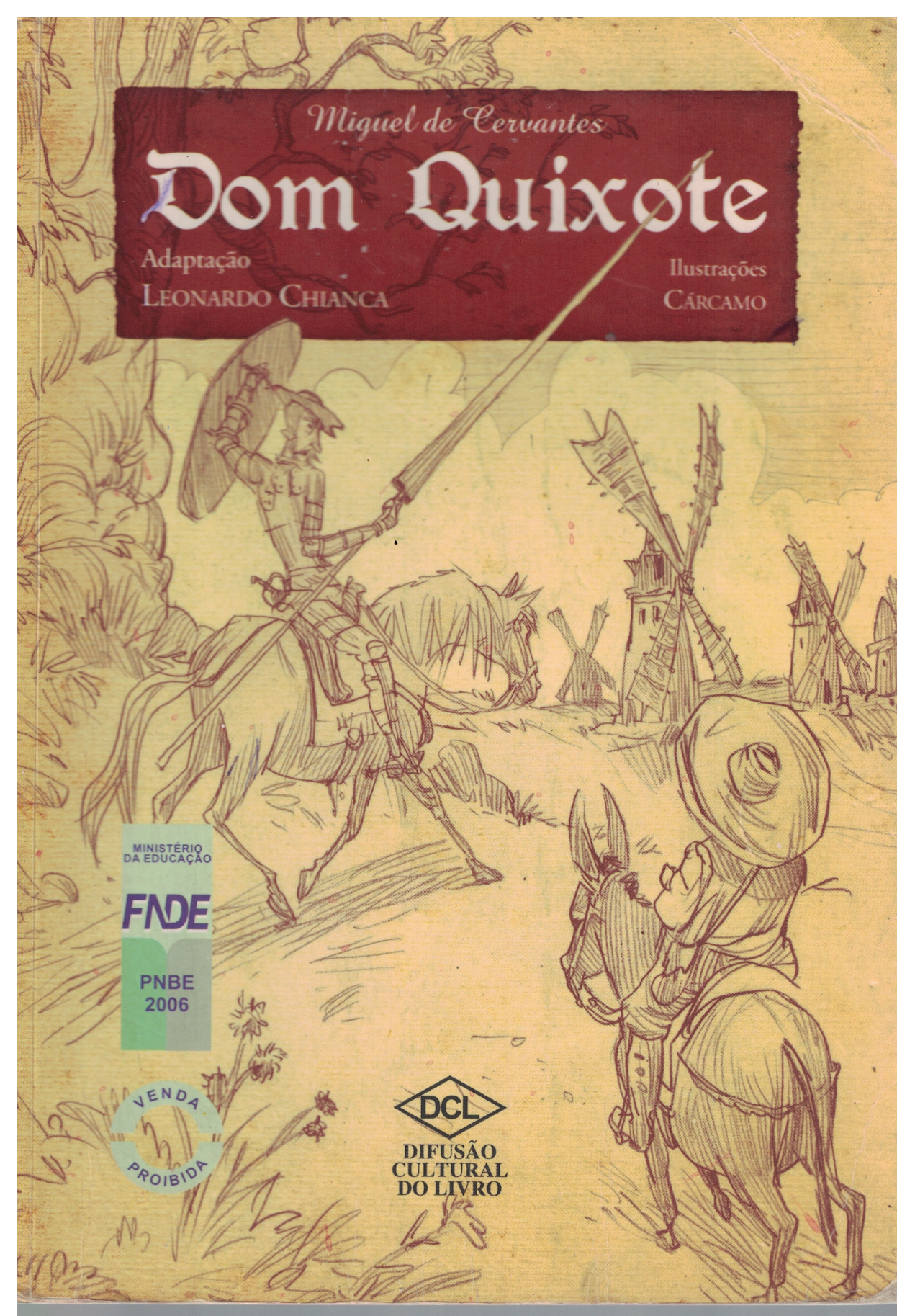 Capa de Dom quixote