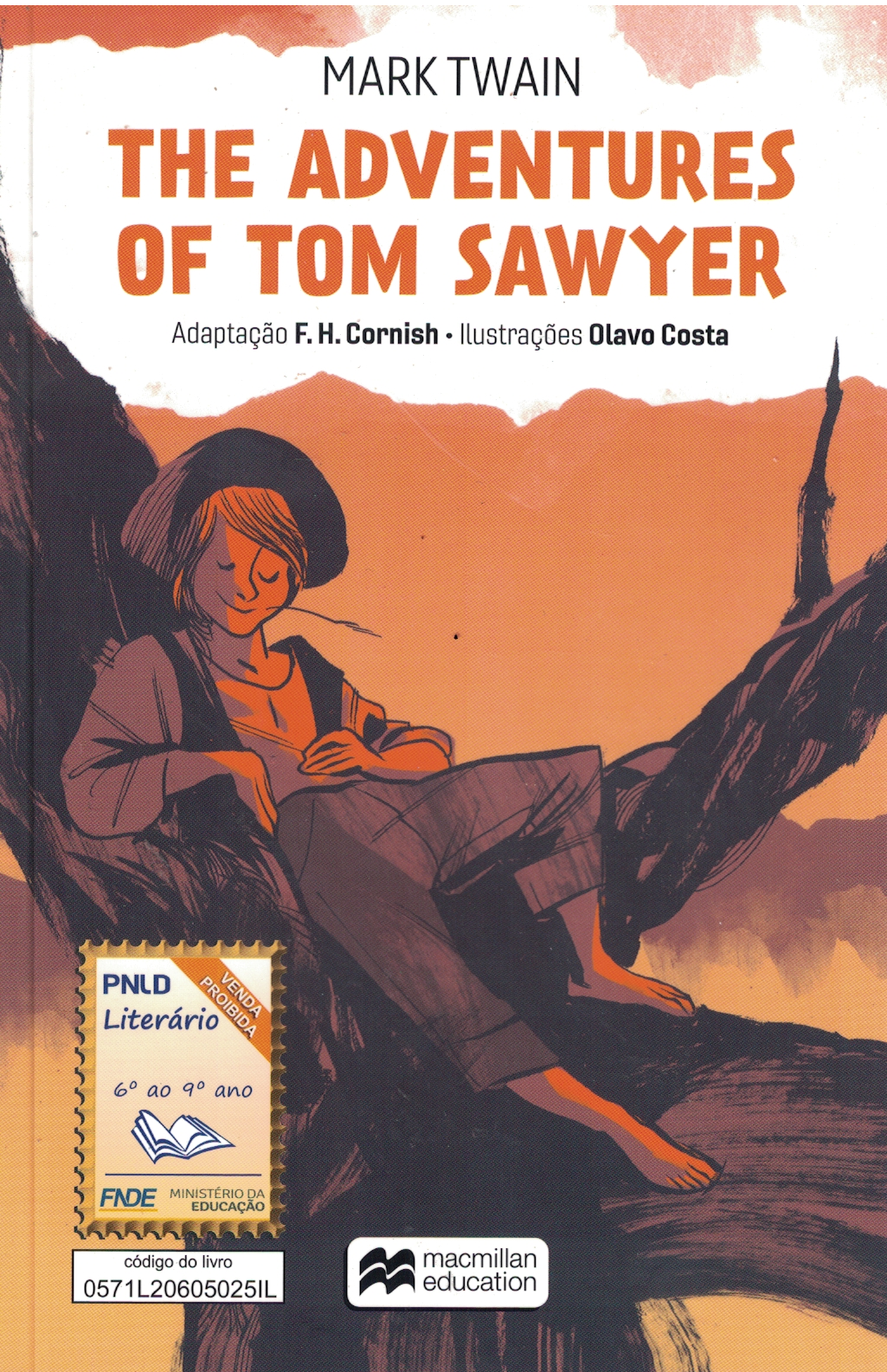 Capa de The adventures of tom sawter