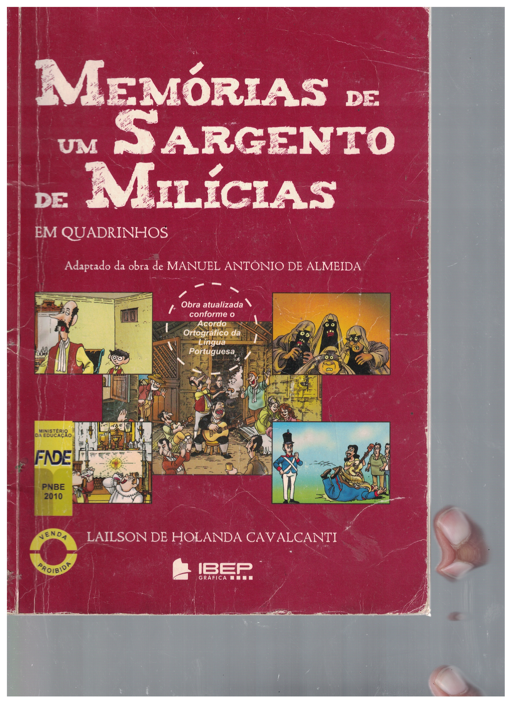 Capa de Memórias de um sargento de milícias