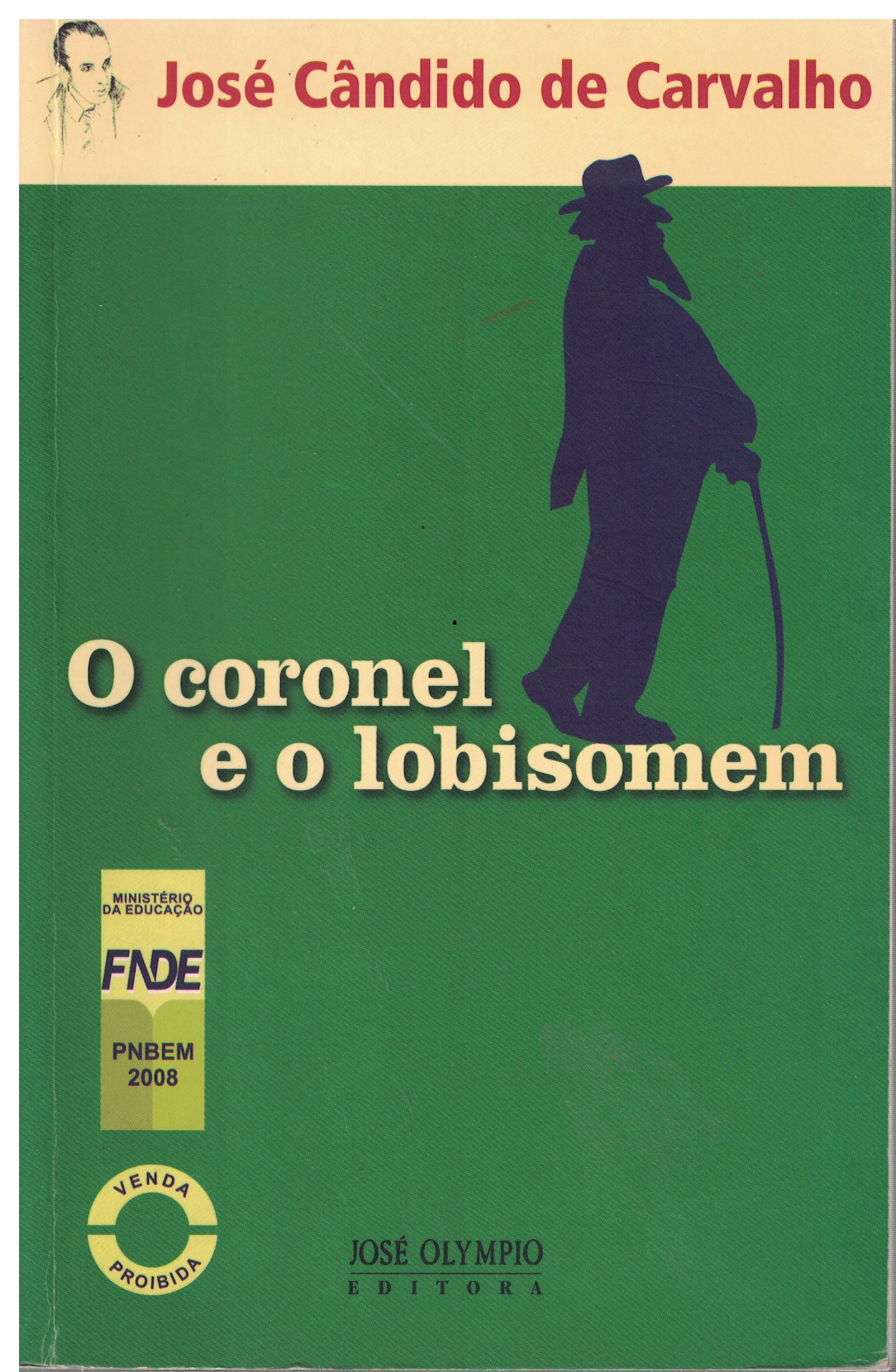Capa de O coronel e o lobisomem