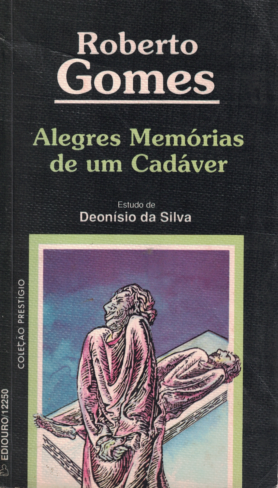 Capa de Alegres Memórias de um Cadáver