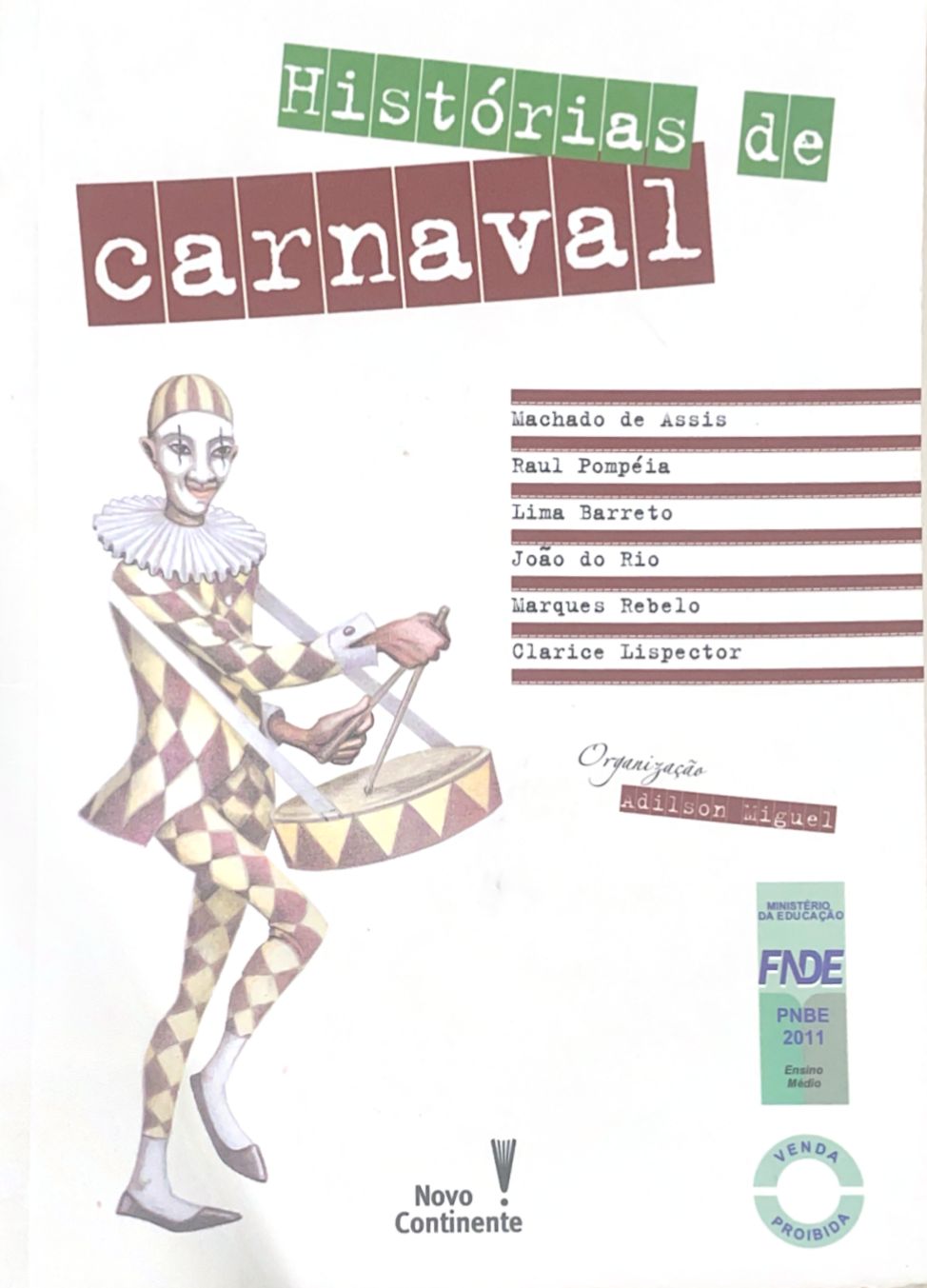 Capa de Histórias de carnaval