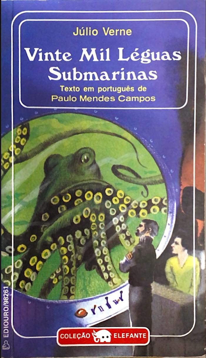 Capa de vinte mil léguas submarinas 