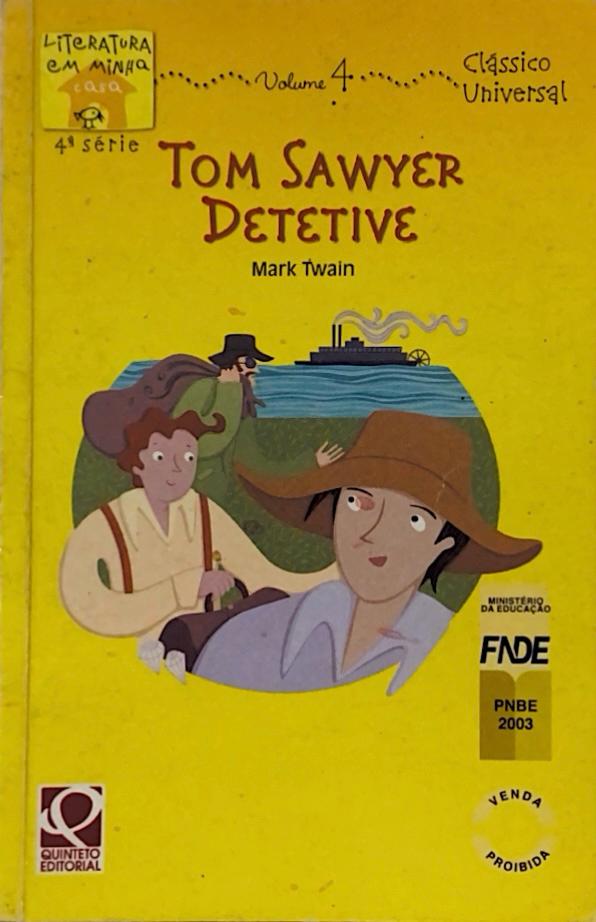 Capa de Tom sawyer detetive