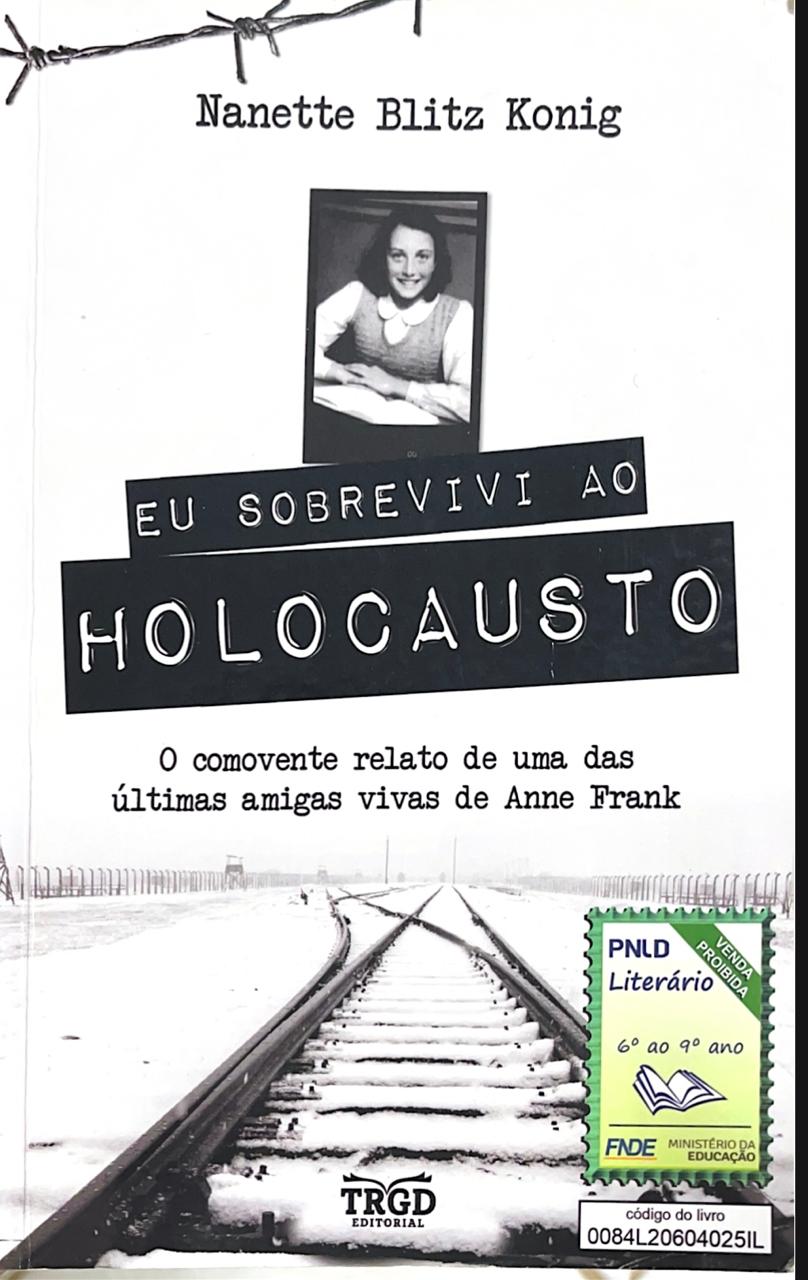 Capa de EU SOBREVIVI AO HOLOCAUSTO 