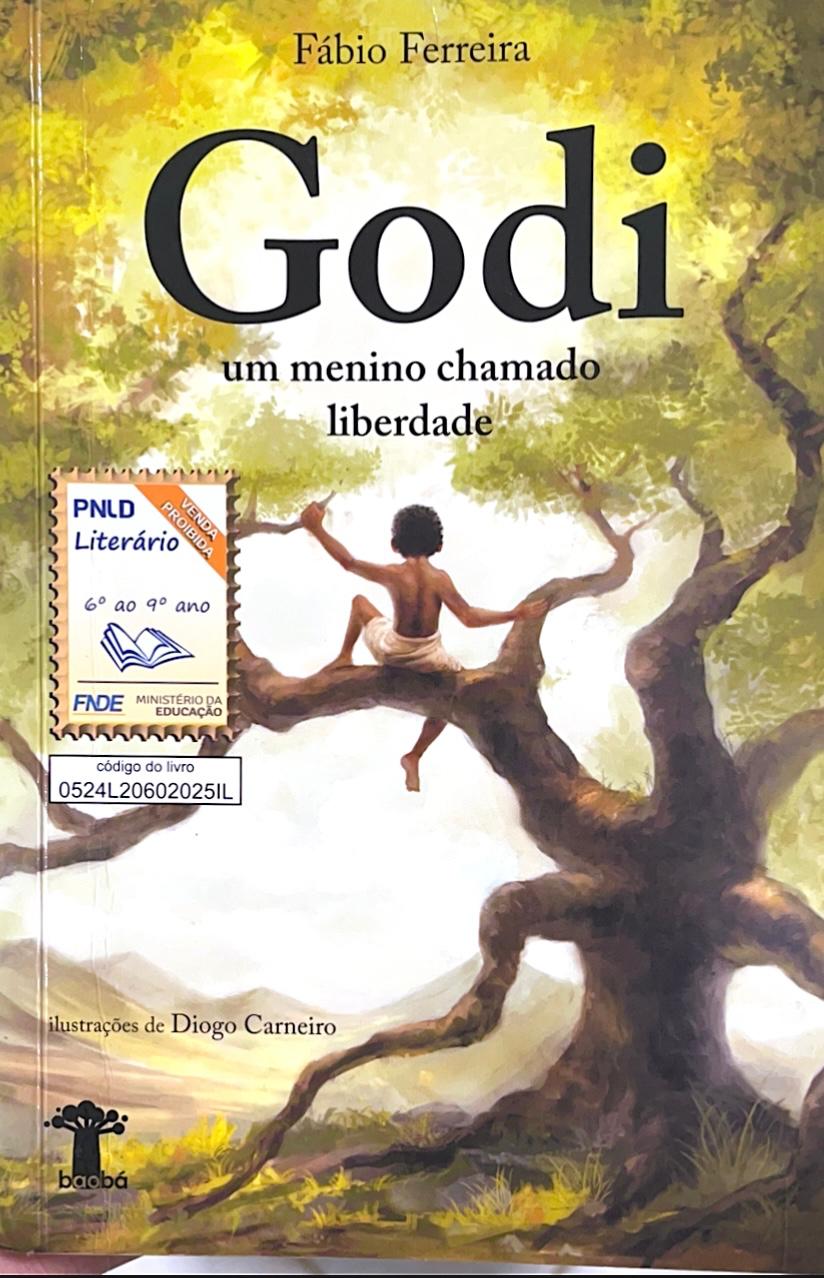 Capa de Godi um menino chamando liberdade 