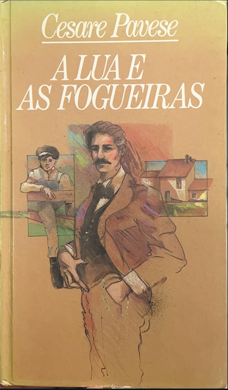 Capa de A LUA E AS FOGUEIRAS