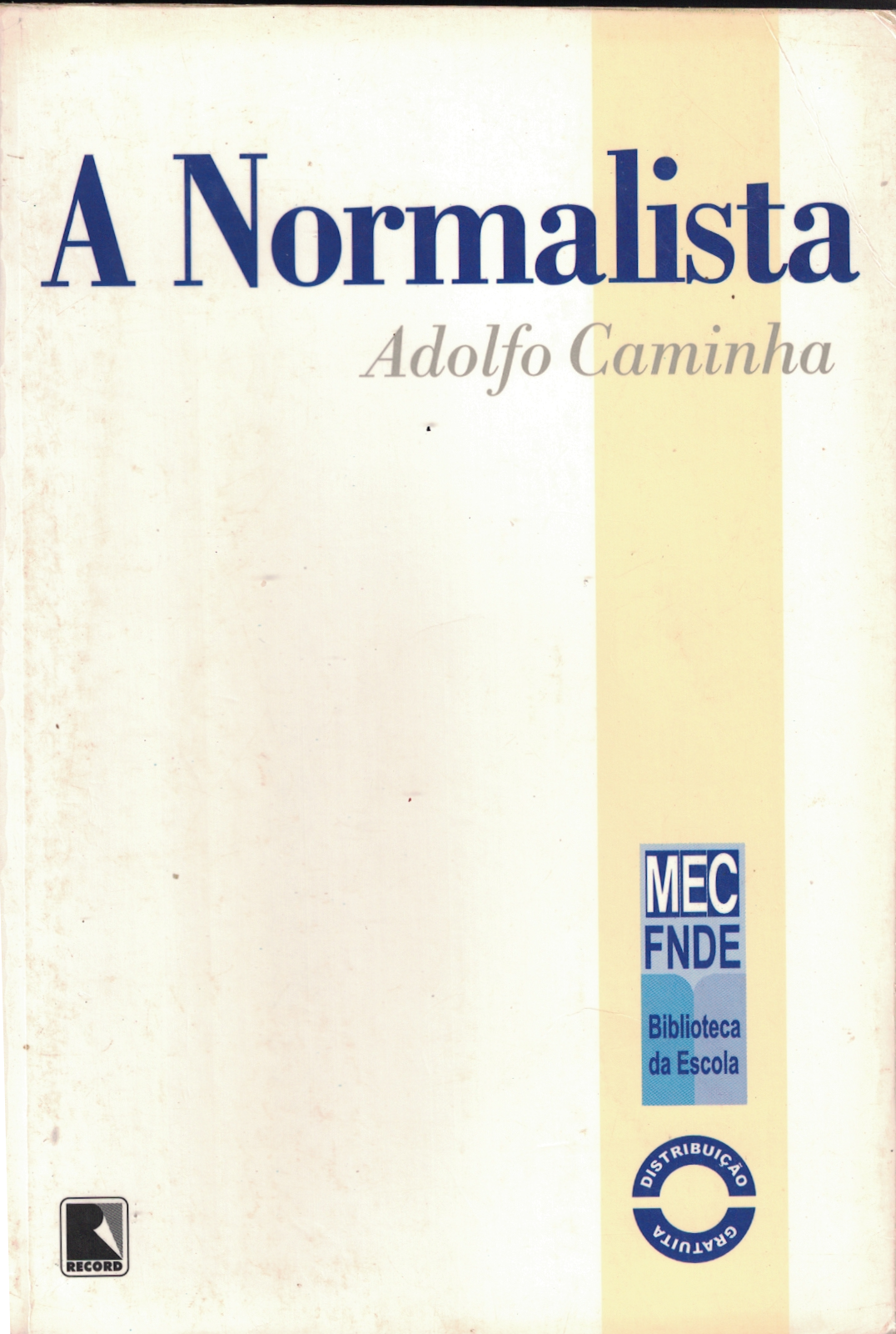 Capa de A Normalista