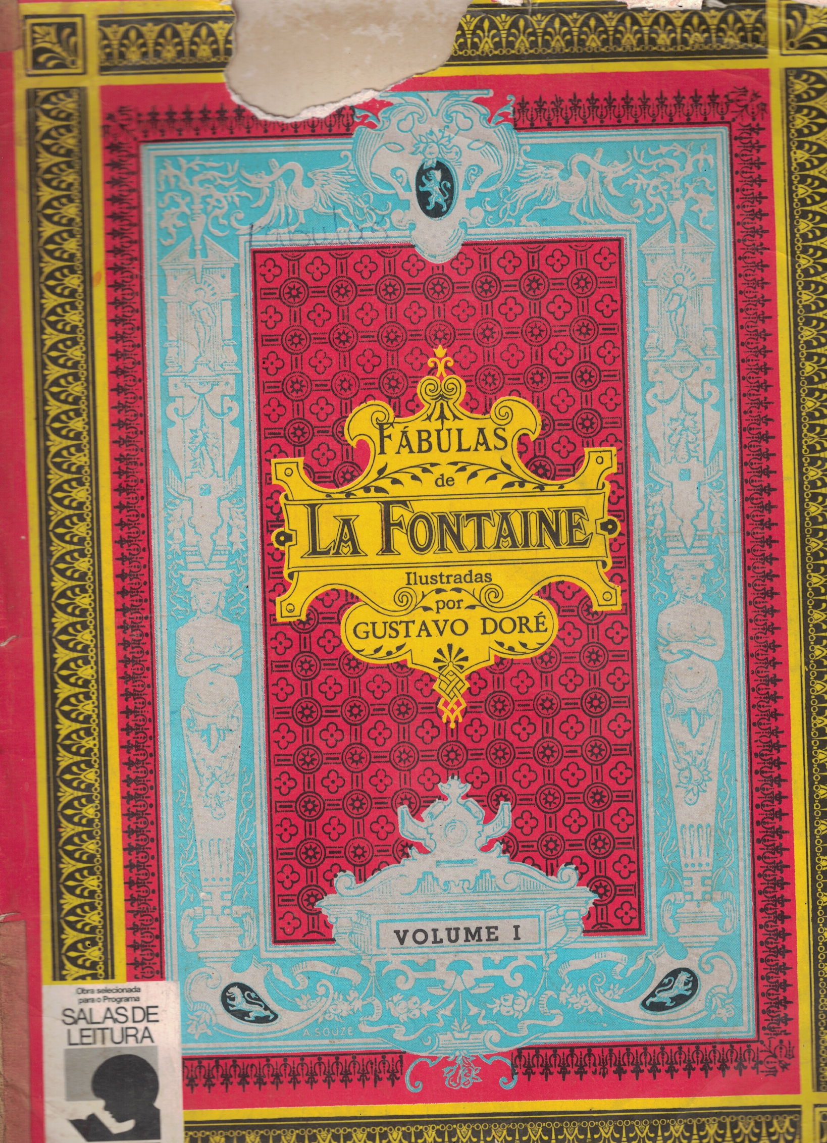 Capa de Fábulas de la fontaine