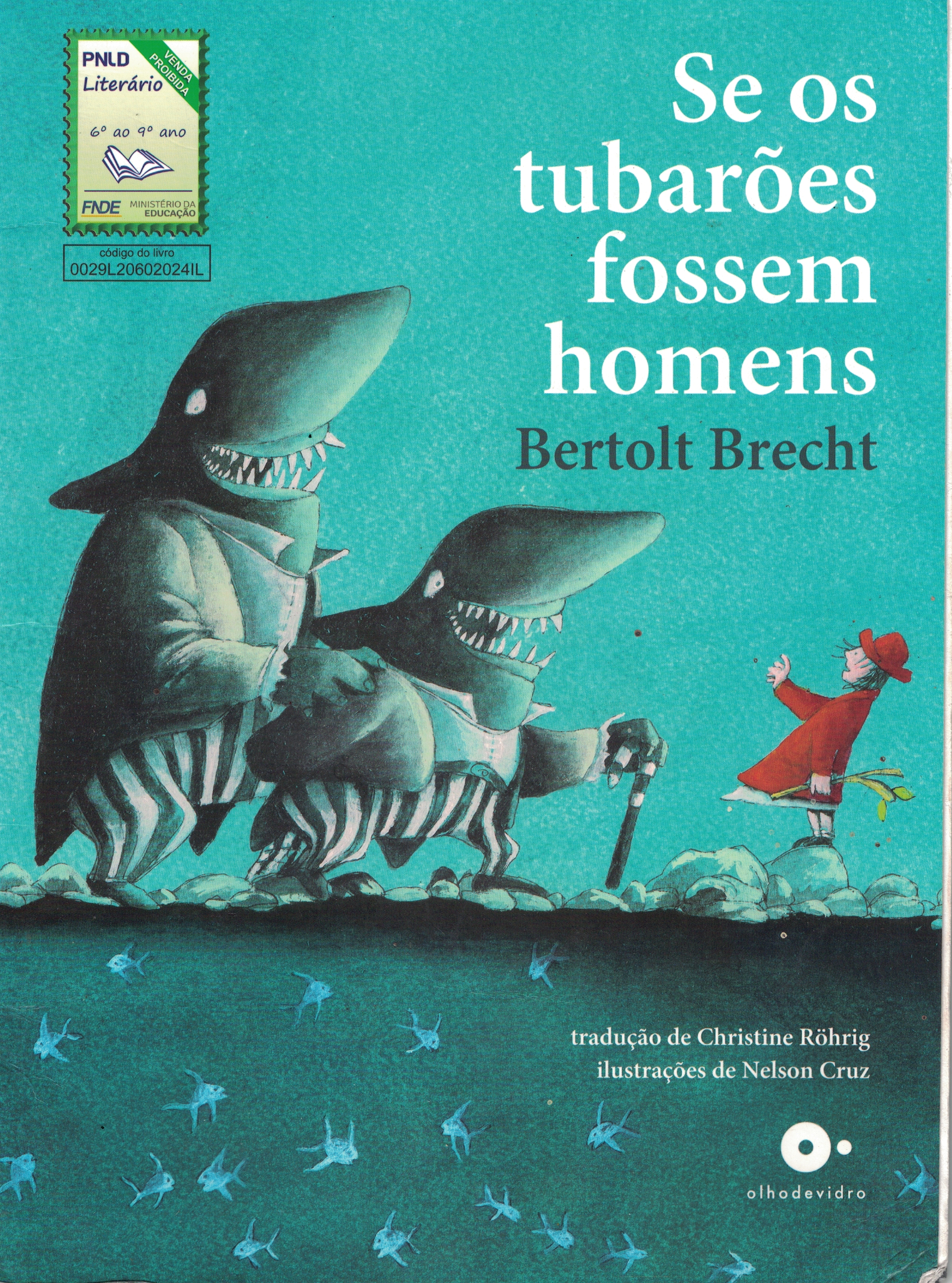 Capa de Se tubarões fossem homens