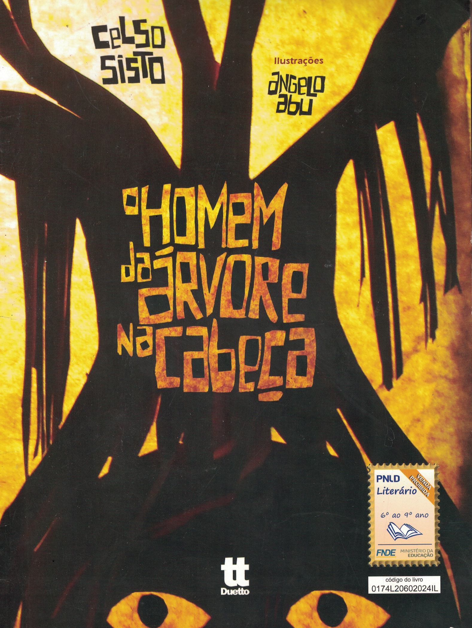 Capa de O HOMEM DA ÁRVORE NA CABEÇA