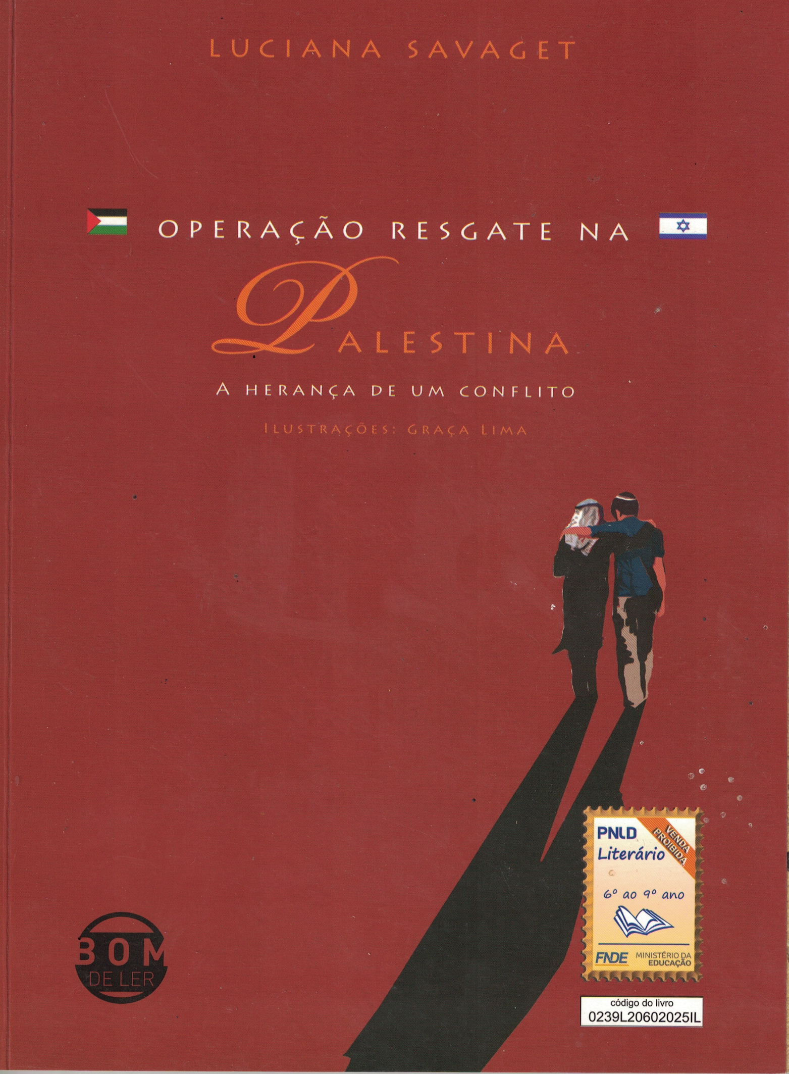 Capa de OPERAÇÃO RESGATE NA PALESTINA