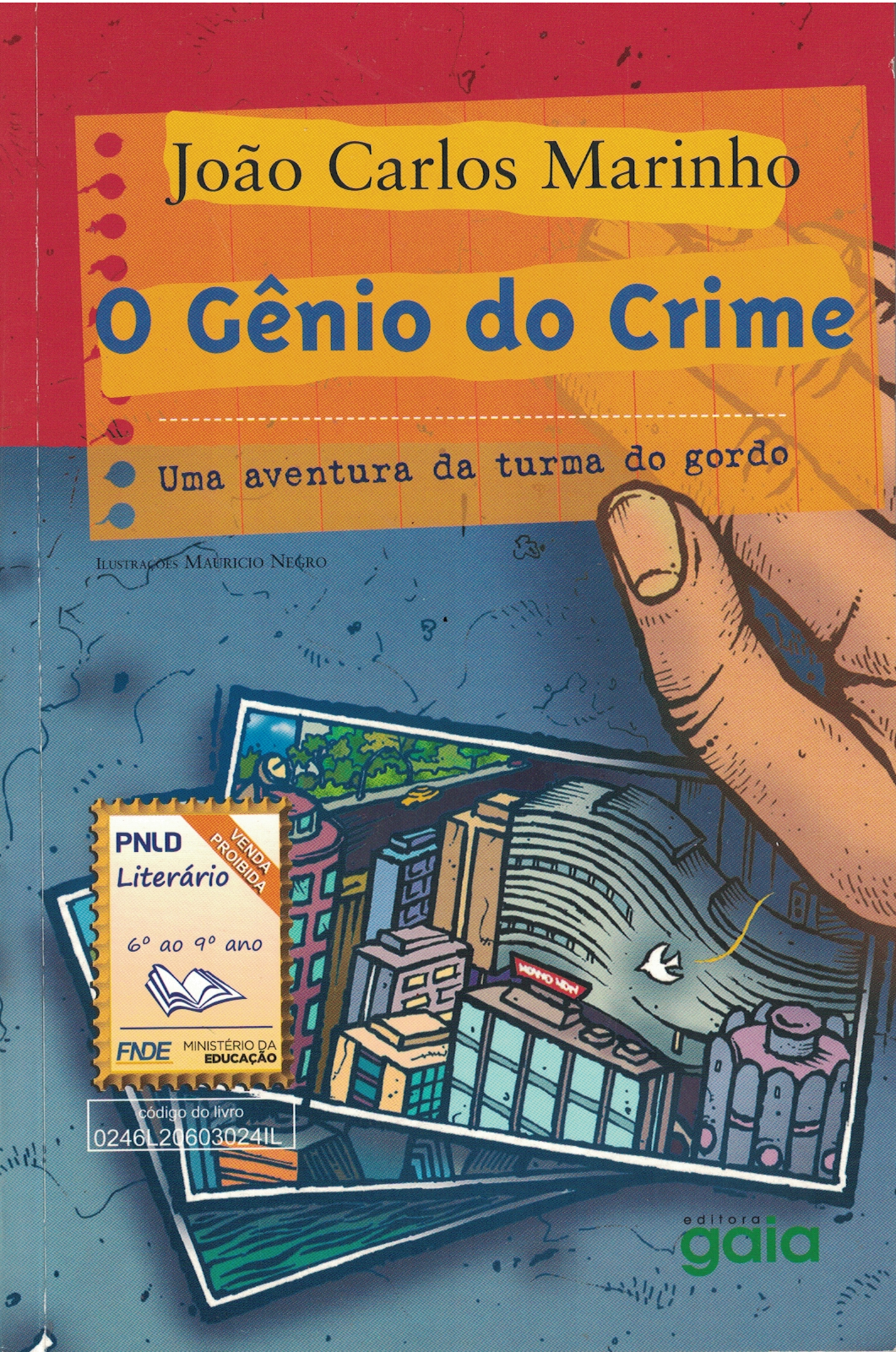 Capa de O Gênio do Crime