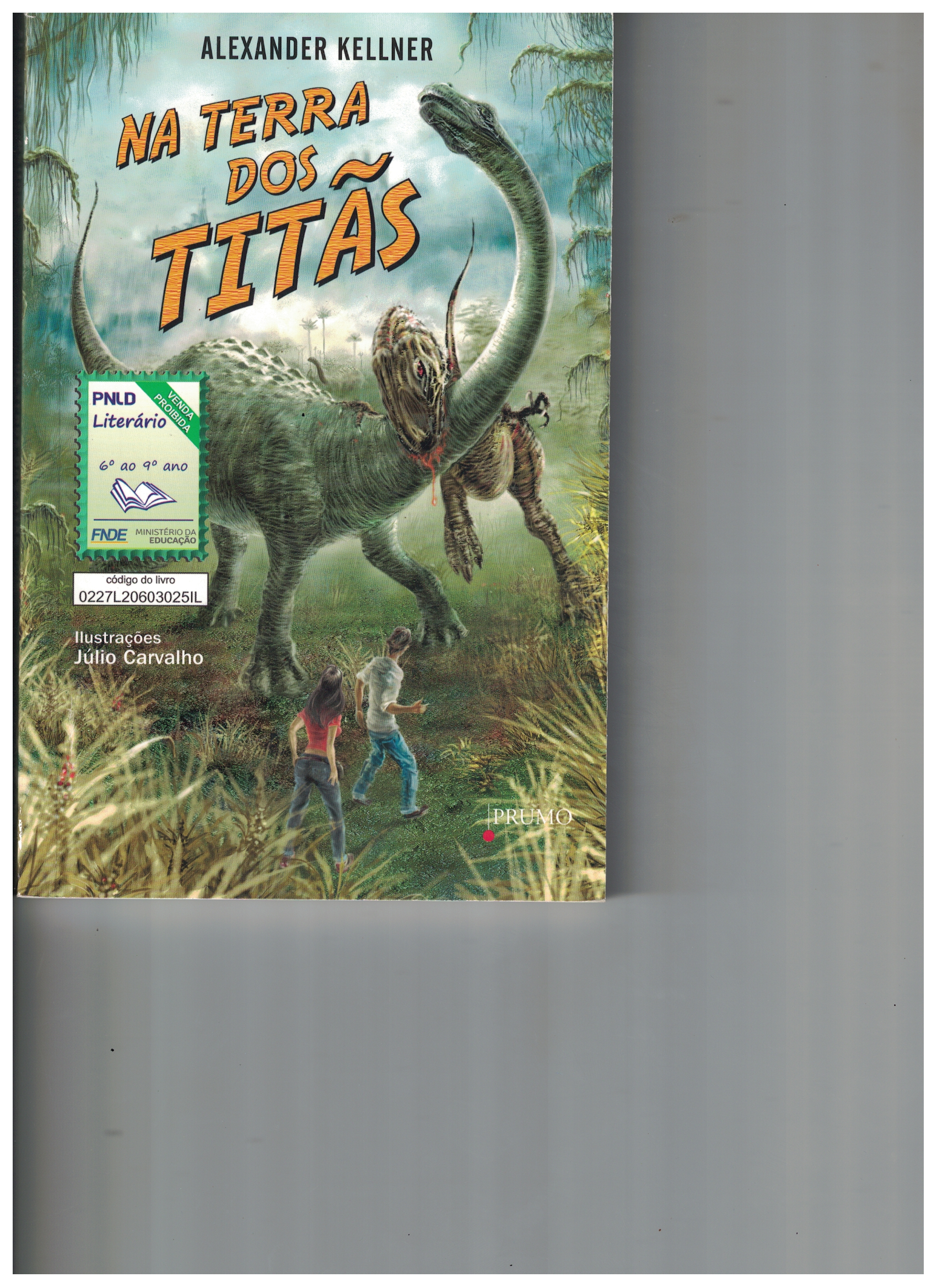 Capa de na terra dos titas