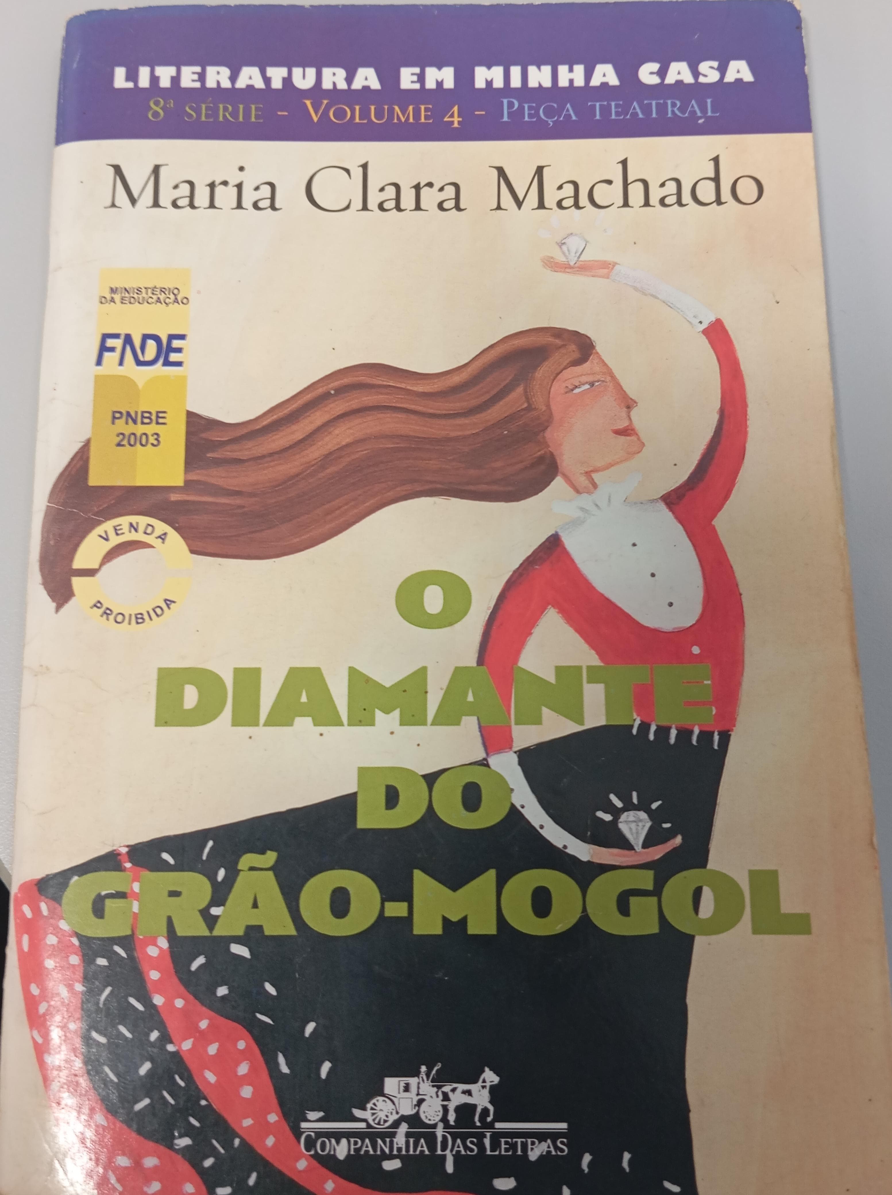 Capa de O diamante do grão-mogol