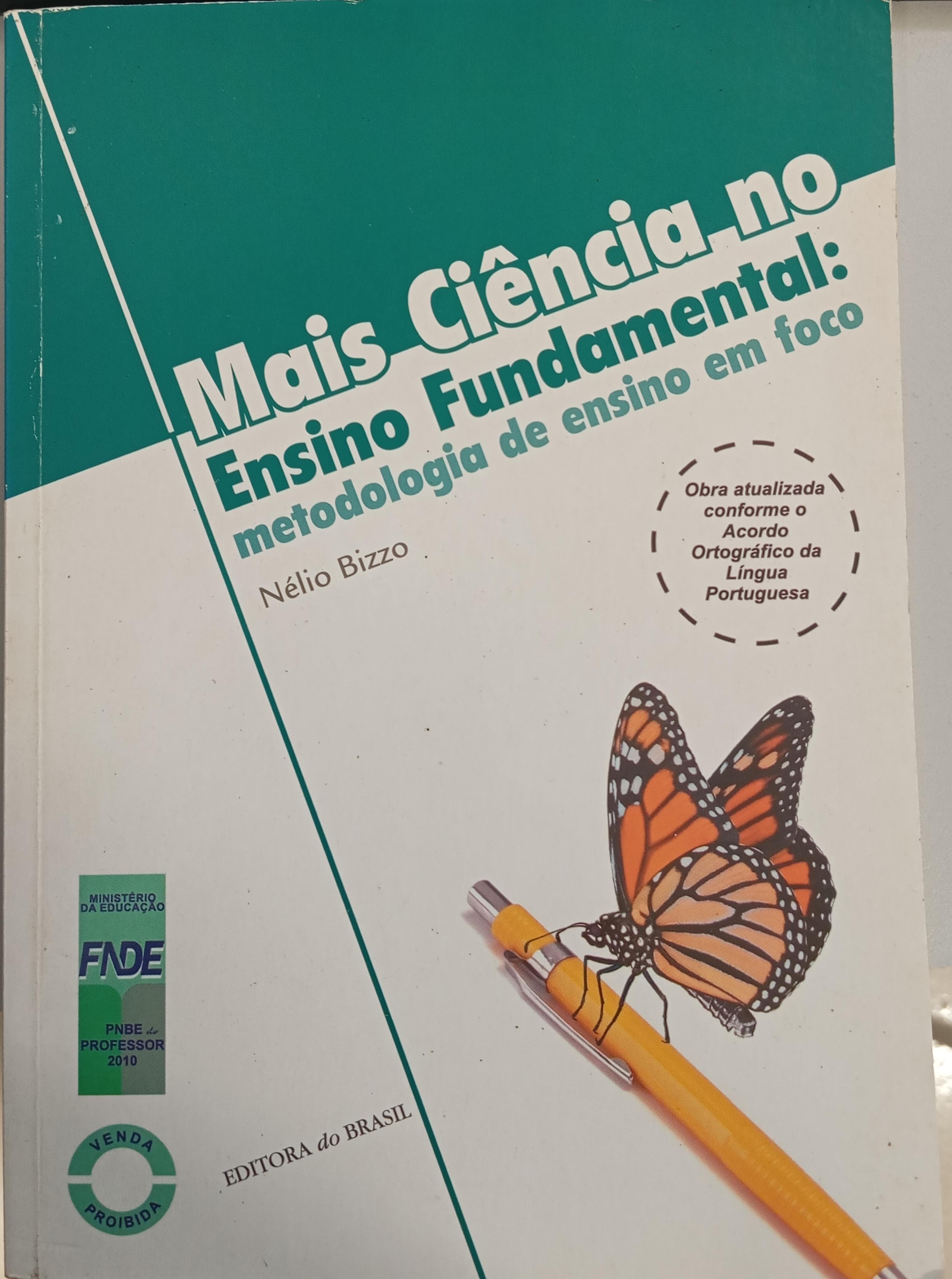 Capa de Mais Ciência no ensino Fundamental: metodologia de ensino em foco