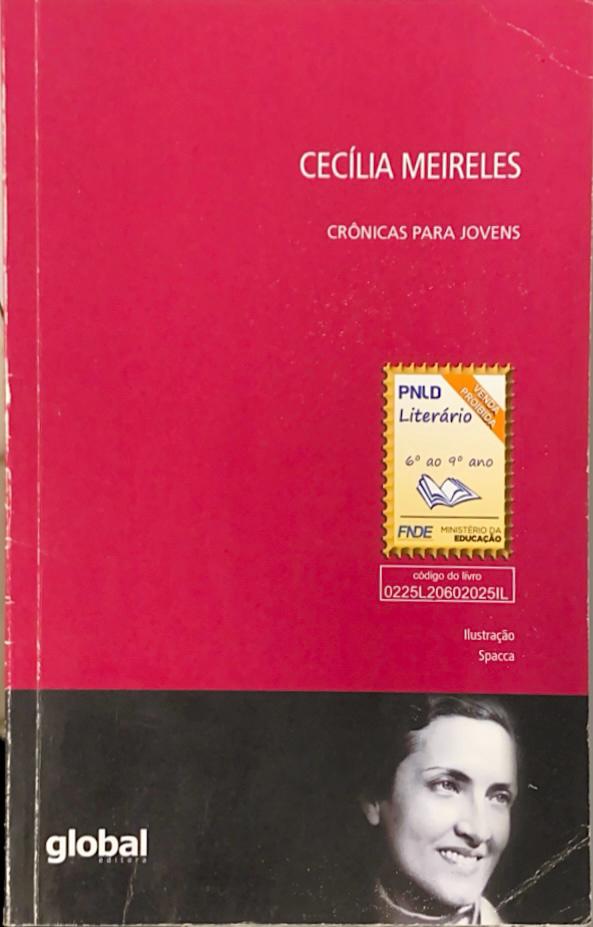 Capa de Crônica para jovens 