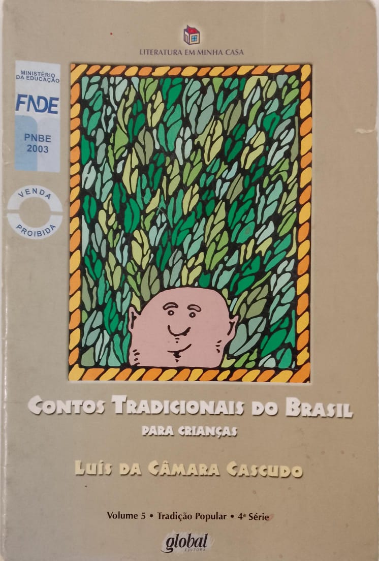 Capa de Contos Tradicionais do Brasil para crianças