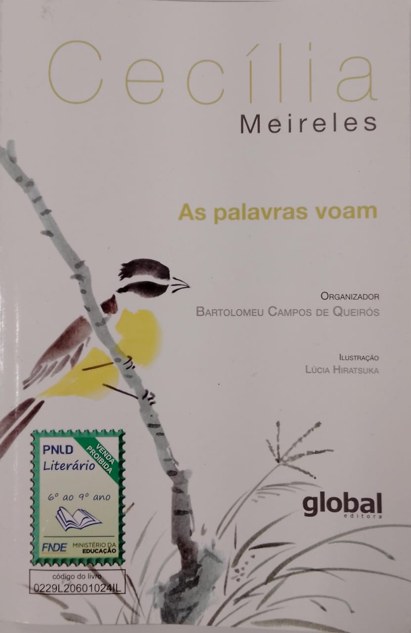 Capa de As palavras voam