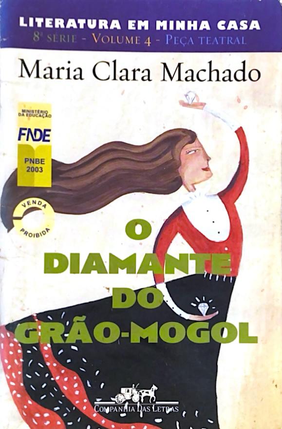 Capa de O diamante do Gão-mogol