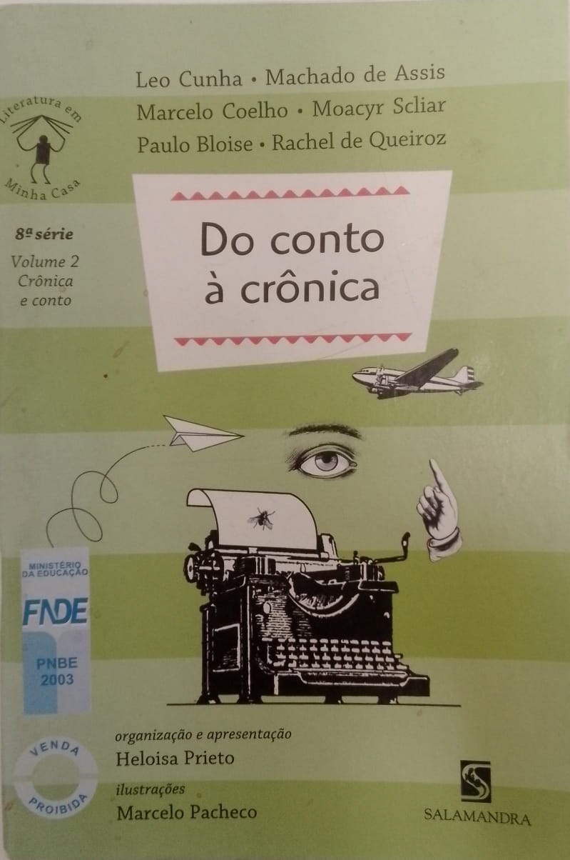 Capa de Do conto á crônica