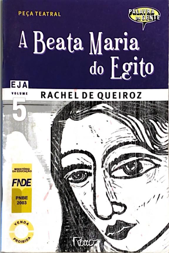 Capa de A Beata Maria do Egito 