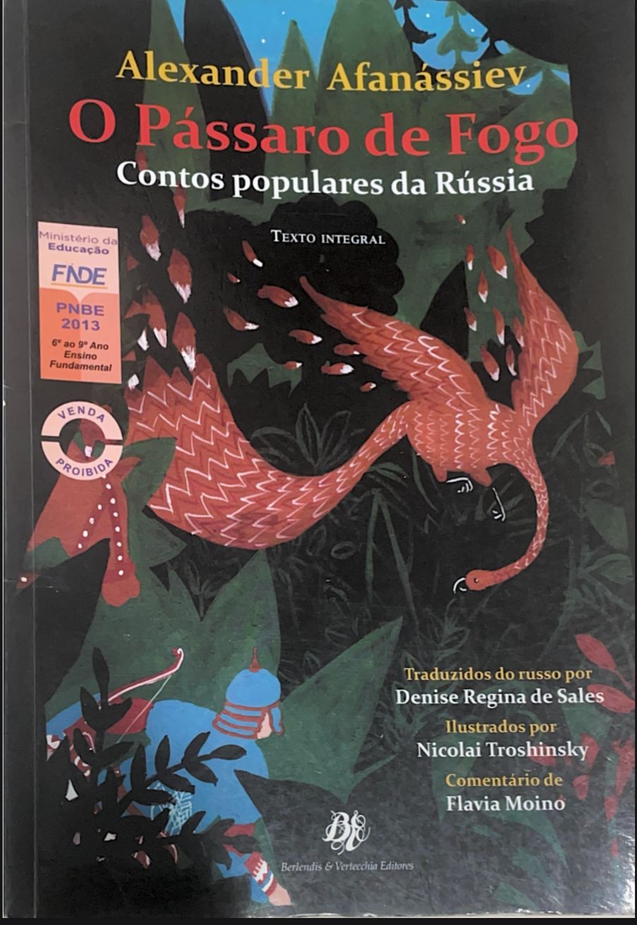 Capa de O Pássaro de Fogo