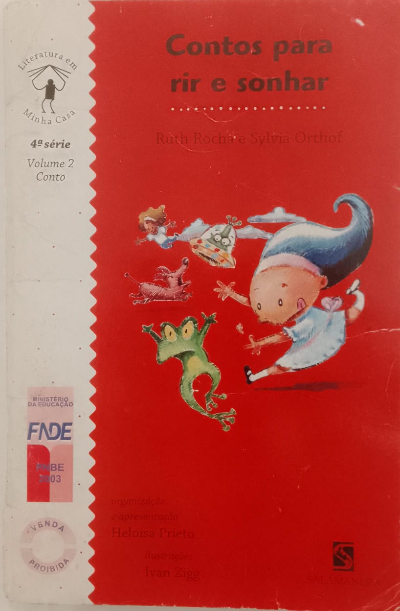 Capa de Contos para rir e sonhar