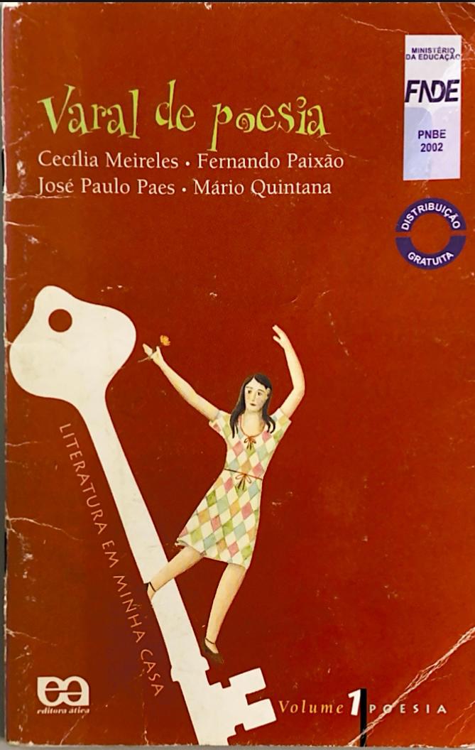 Capa de Varal de poesia 
