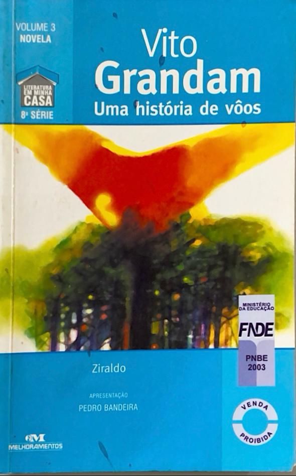 Capa de Vto grandam uma história vôos 