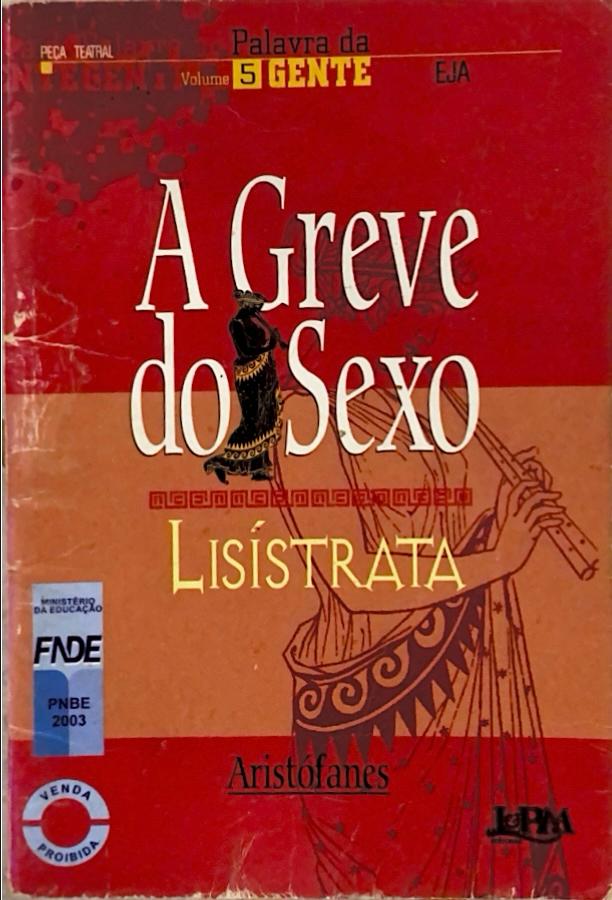 Capa de A greve do sexo