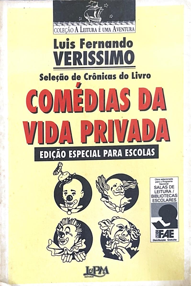 Capa de Comédias da vida privada