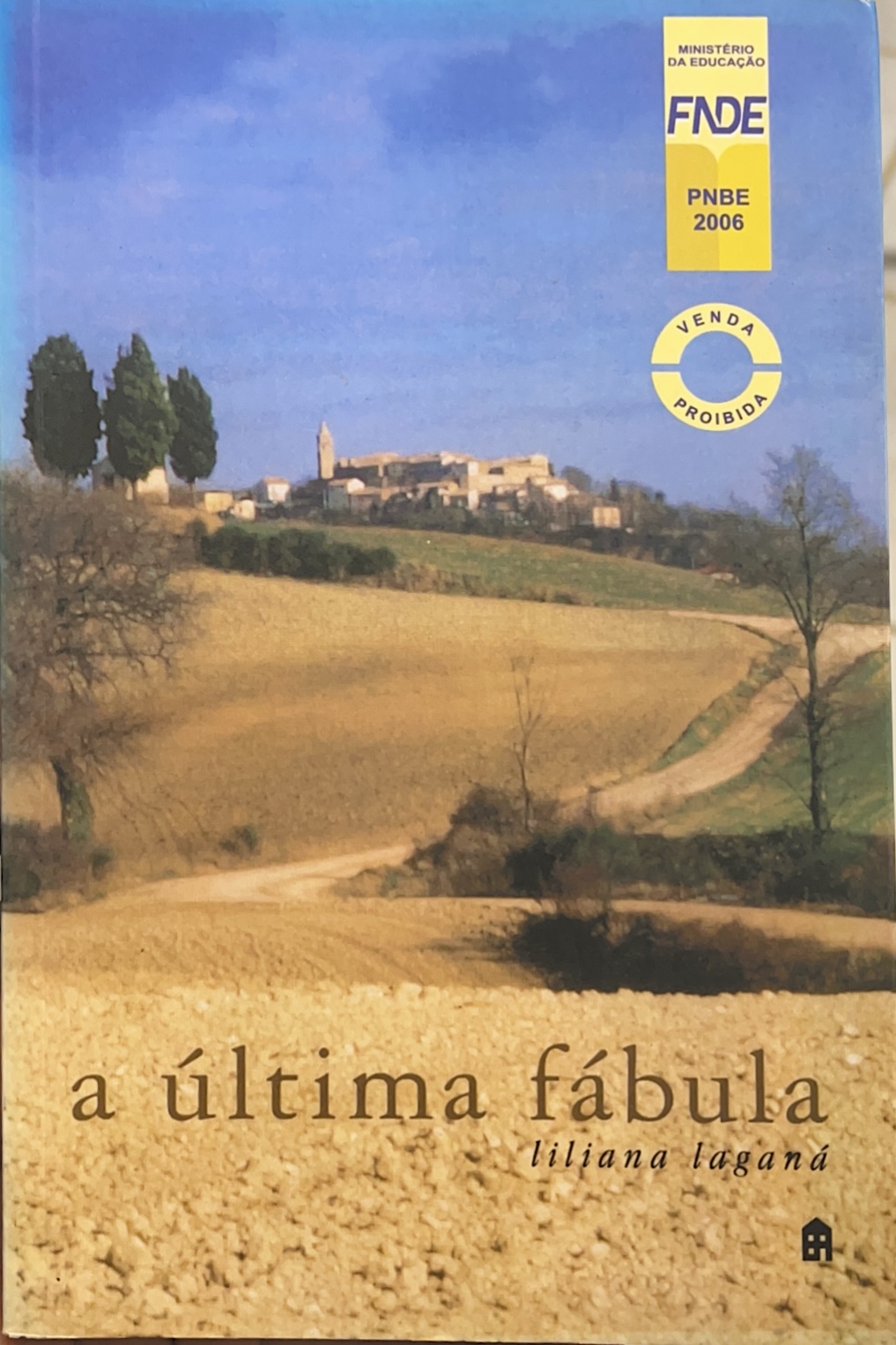Capa de A última fábula