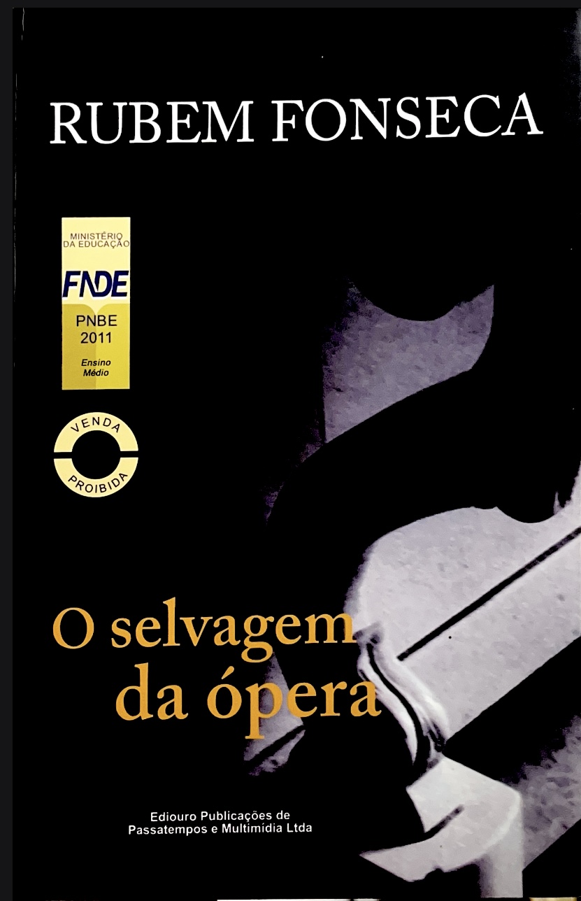 Capa de O selvagem da ópera